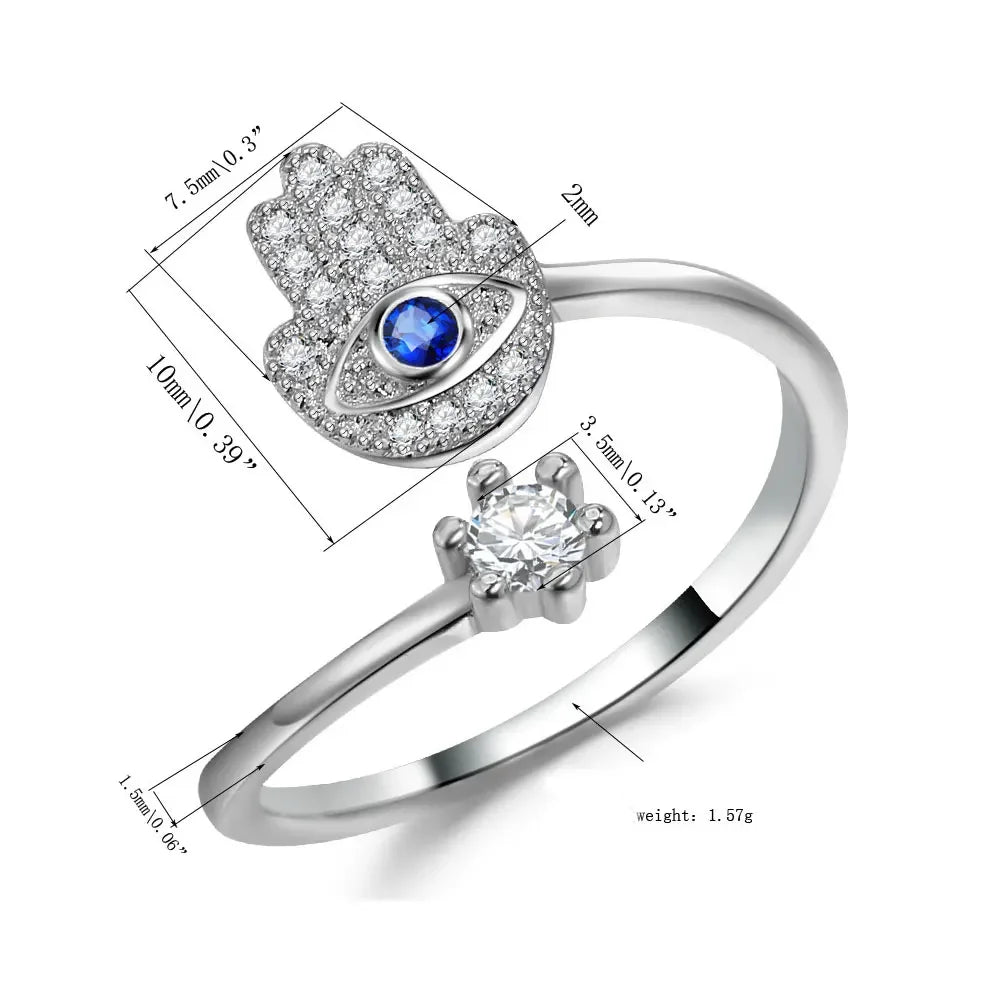 Hamsa Fatima's Hand Rings