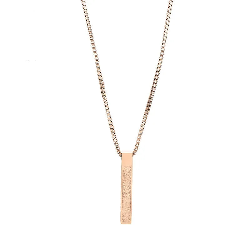 Ayatul Kursi Rectangular Necklace