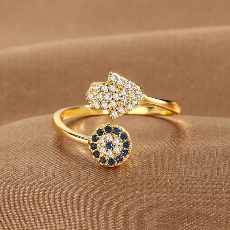 Hamsa Fatima's Hand Rings
