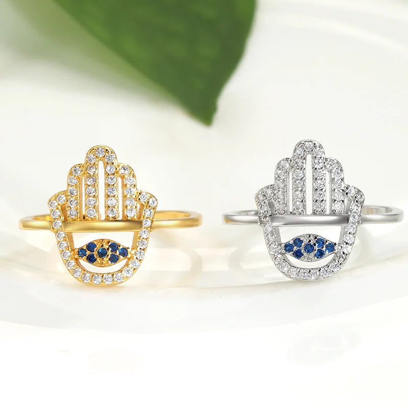 Hamsa Fatima's Hand Rings
