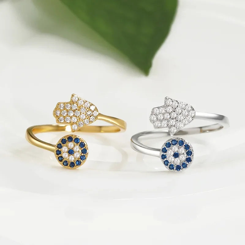 Hamsa Fatima's Hand Rings