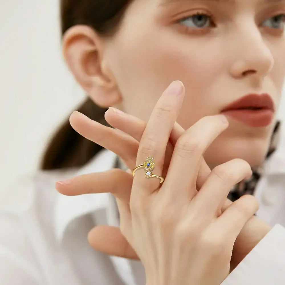 Hamsa Fatima's Hand Rings